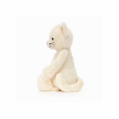 Jellycat Bashful Cream Gatito | CJXT-23960